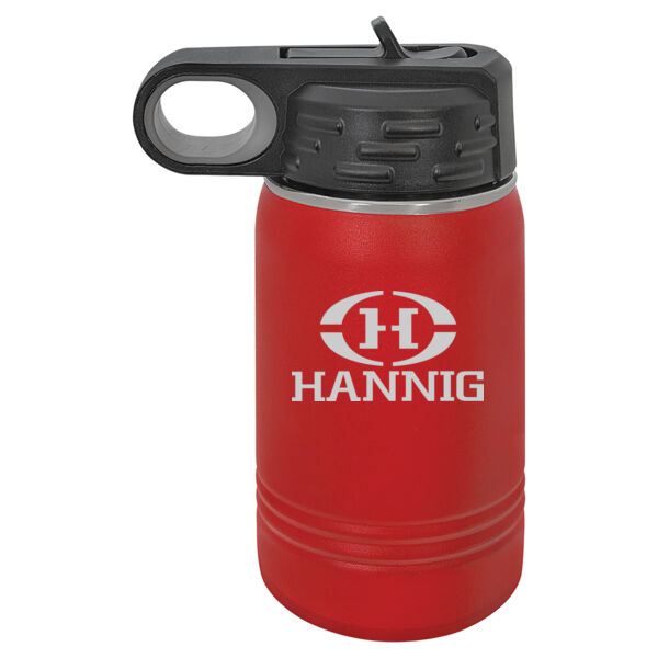 Hannig Logo Engraved on a Polar Camel® - 12 oz. Water Bottle Vacuum Insulation Thumbnail