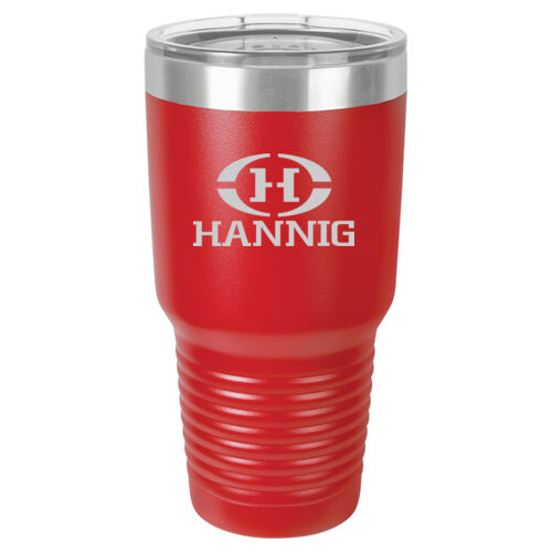 Hannig Logo Engraved on a Polar Camel® - 30 oz Tumbler Vacuum Insulated with Slider Lid Thumbnail