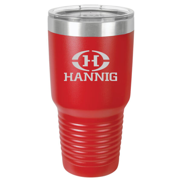 Hannig Logo Engraved on a Polar Camel® - 30 oz Tumbler Vacuum Insulated with Slider Lid Thumbnail