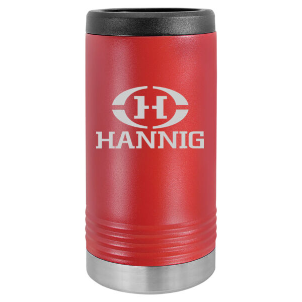 Hannig Logo Engraved on a Polar Camel® - Slim Beverage Holder Thumbnail